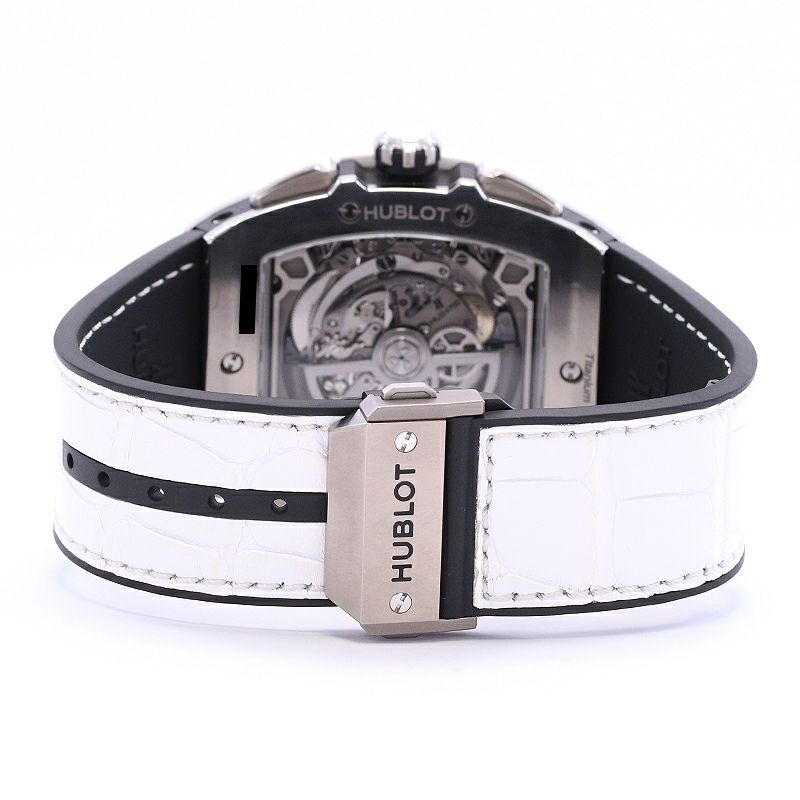 【中古】HUBLOT SPIRIT OF BIG BANG TITANIUM WHITE DIAMOND JAPAN LIMITED ウブロ スピリット オブ ビッグ・バン チタニウム ホワイト ダイヤモンド 日本限定 601.NE.0172.LR.1104.JPN19