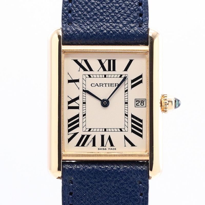 【中古】Cartier TANK LOUIS Cartier Large Model カルティエ タンク ルイ カルティエ ウォッチ LM W1529756 時計・腕時計の通販サイト - BEST Vintage