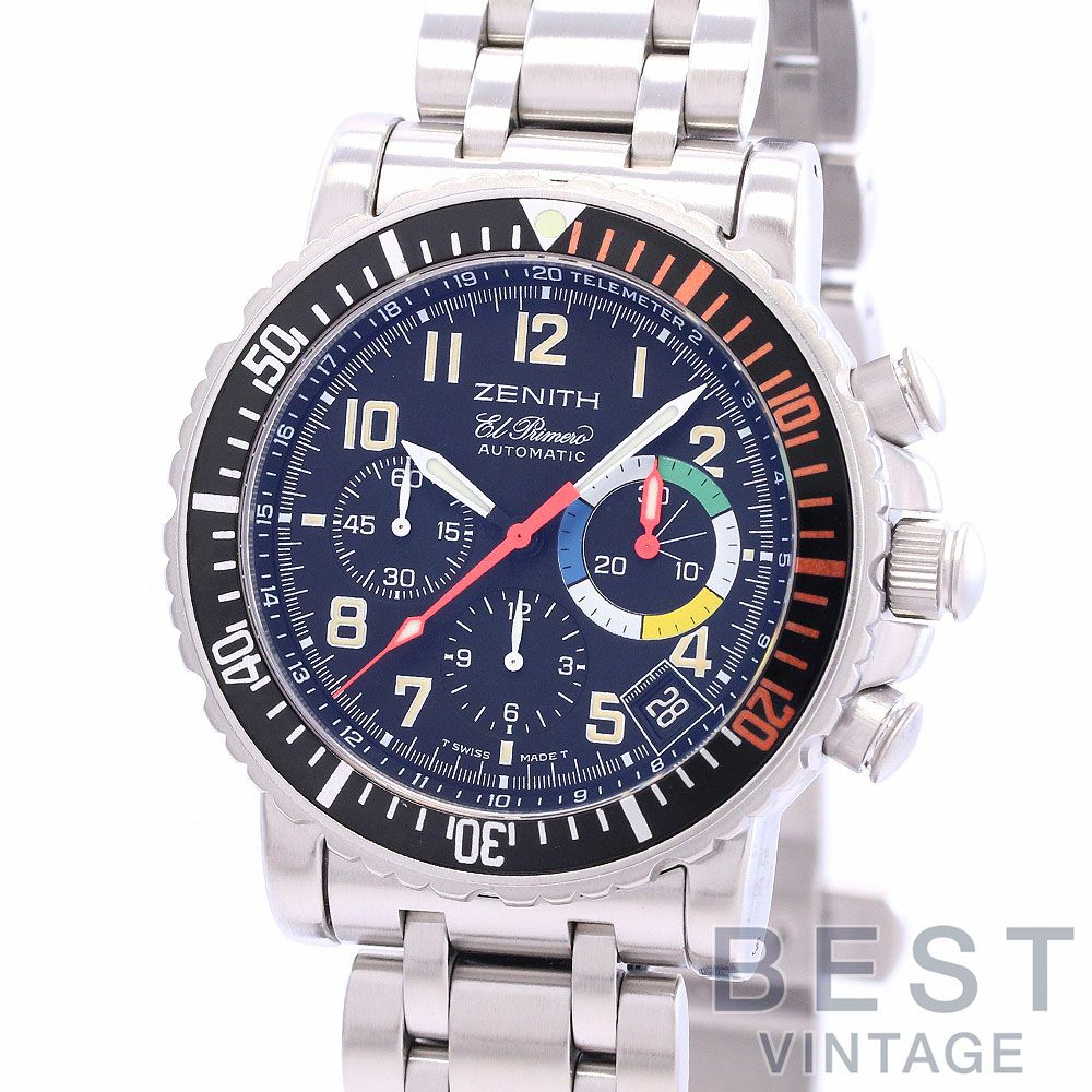 中古】ZENITH RAINBOW FLAYBACK ゼニス レインボー フライバック  