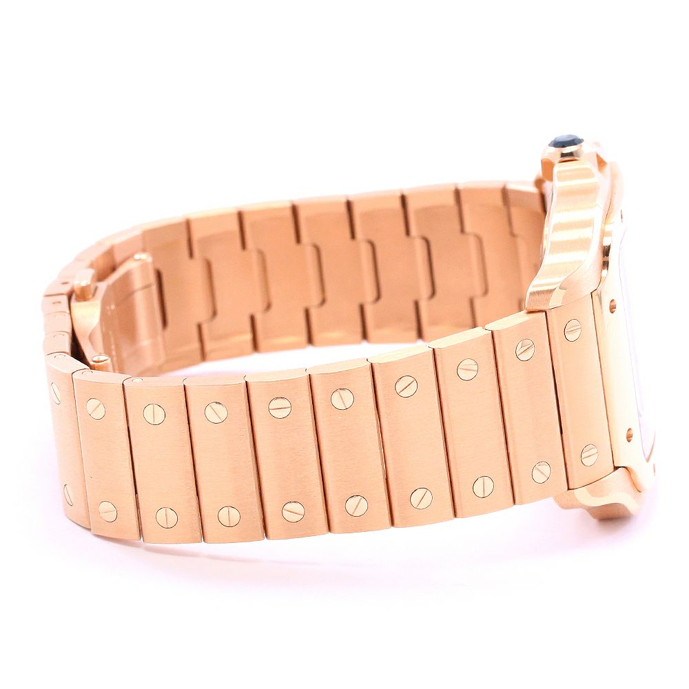 【中古】CARTIER SANTOS DE CARTIER WATCH LARGE MODEL カルティエ サントス ドゥ カルティエ ウォッチ LM スケルトン WHSA0016