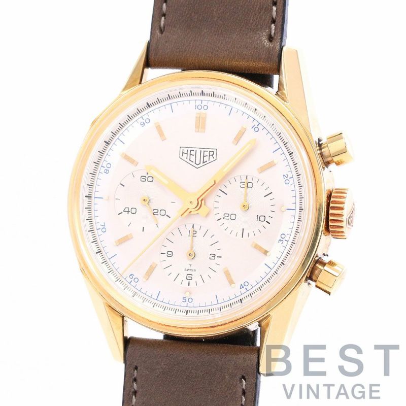 タグホイヤー　Carrera クロノグラフ 時計 ホワイト/ゴールド/ブラウン タグホイヤーCarrera クロノグラフ 時計 ホワイト/ゴールド/ブラウン