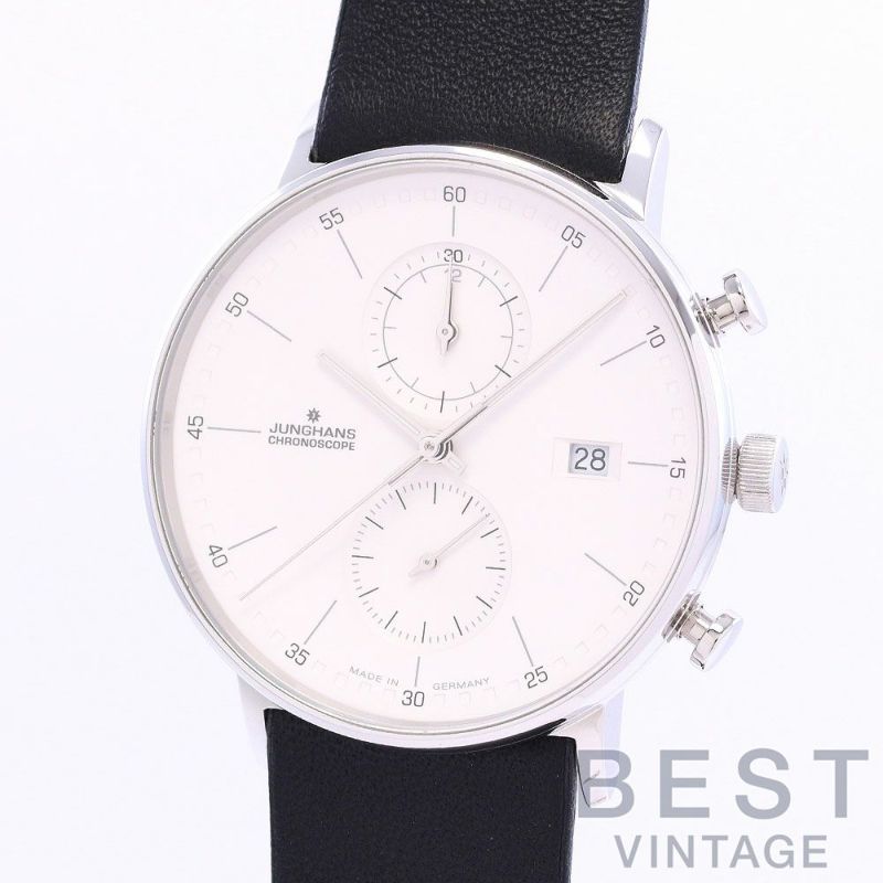 中古】JUNGHANS FORM C CHRONOGRAPH ユンハンス フォーム C クロノグラフ  041/4770.00｜ヴィンテージブランド｜時計・腕時計の通販サイトBEST ISHIDA（正規・中古販売店）