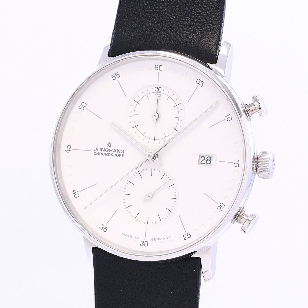 中古】JUNGHANS FORM C CHRONOGRAPH ユンハンス フォーム C クロノ 