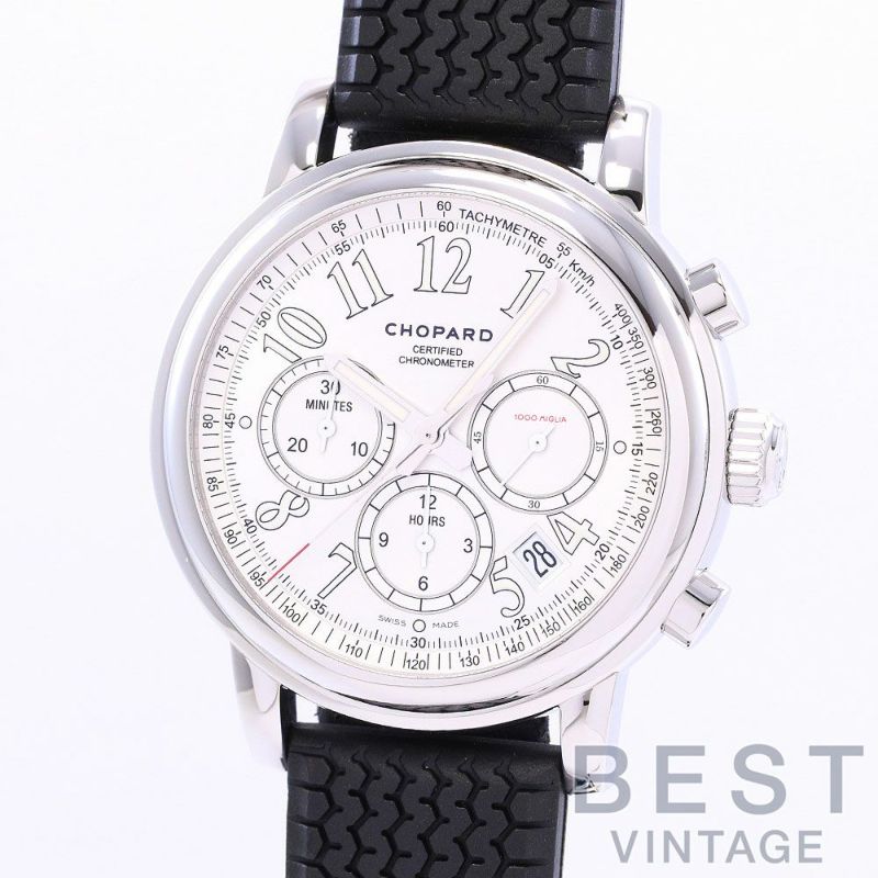 【中古】CHOPARD MILLE MIGLIA ショパール ミッレミリア クロノグラフ 168511-3015