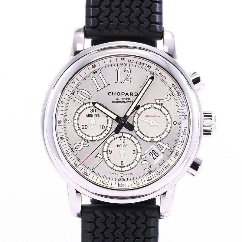 【中古】CHOPARD MILLE MIGLIA ショパール ミッレミリア クロノグラフ 168511-3015