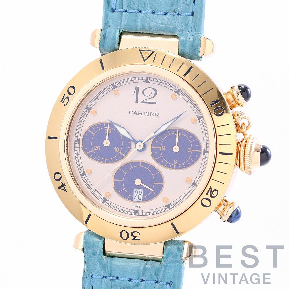 中古】CARTIER PASHA CHRONOGRAPH / PASHA DE CARTIER PLONGEUR WATCH  