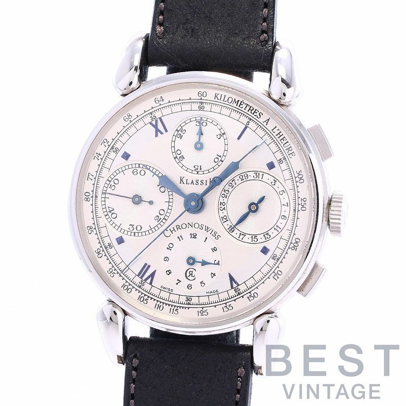 【中古】CHRONOSWISS Klassik Chronograph クロノスイス クラシック クロノグラフ CH7443 時計・腕時計の通販サイト - BEST Vintage