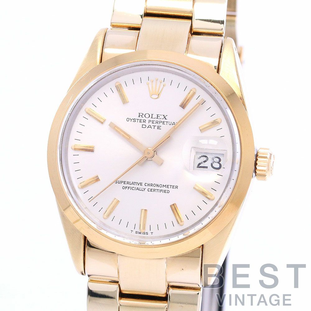 中古】ROLEX OYSTER PERPETUAL DATE ロレックス オイスター 
