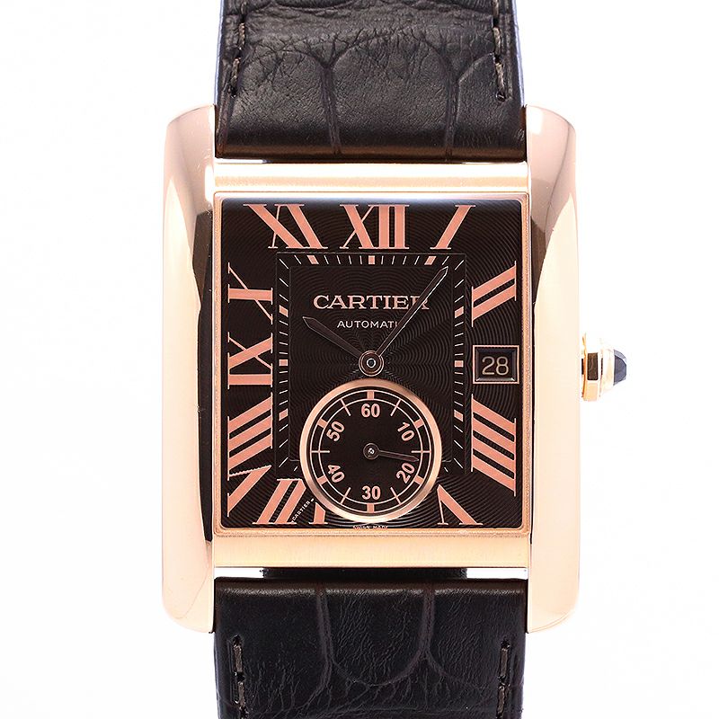 【中古】CARTIER TANK MC LARGE MODEL カルティエ タンクMC オートマティック W5330002