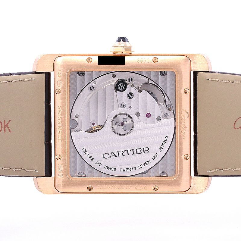 【中古】CARTIER TANK MC LARGE MODEL カルティエ タンクMC オートマティック W5330002
