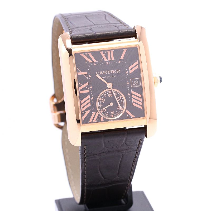 【中古】CARTIER TANK MC LARGE MODEL カルティエ タンクMC オートマティック W5330002