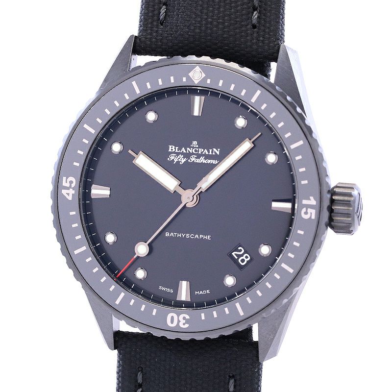 中古】BLANCPAIN FIFTY FATHOMS BATHYSCAPHE ブランパン ブランパン