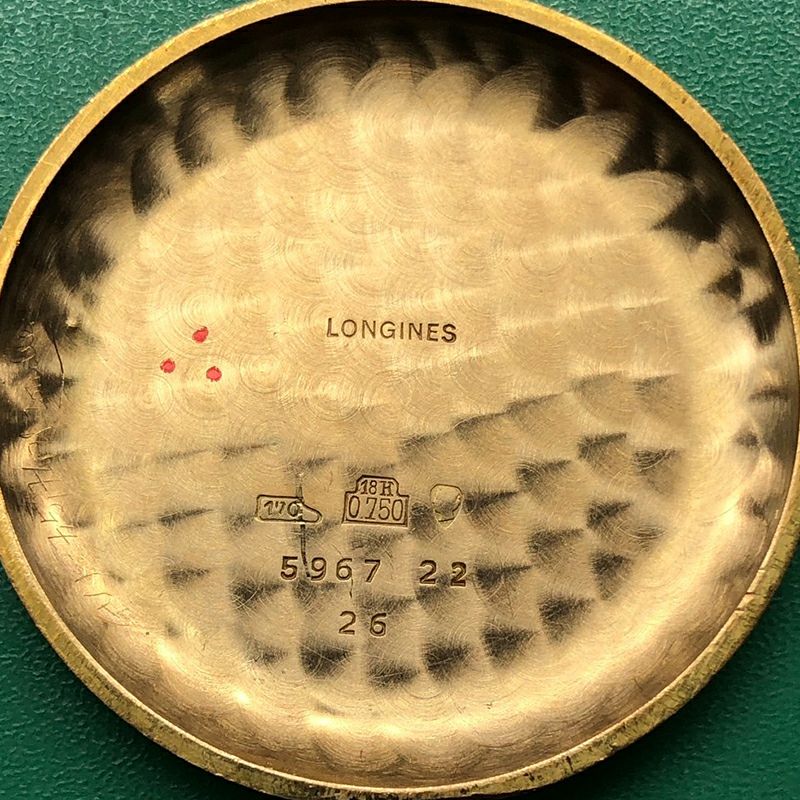 中古】LONGINES 30CH CHRONOGRAPH ロンジン 30CH クロノグラフ 5967 