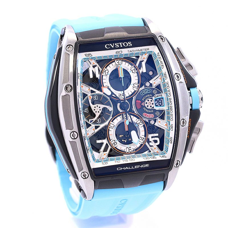 中古】CVSTOS CHALLENGE CHRONO III-S クストス チャレンジ クロノ III-S CVT-CHR3-SKYBLUE  TTBKTT｜ヴィンテージブランド｜時計・腕時計の通販サイトBEST ISHIDA（正規・中古販売店）