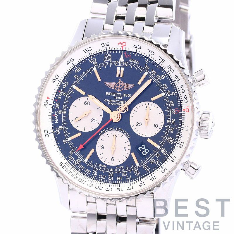 【中古】BREITLING NAVITIMER B01 CHRONOGRAPH 43 JAPAN LIMITED EDITION ブライトリング ナビタイマー B01 クロノグラフ 43 ジャパン リミテッド エディション AB0121A11B1A1