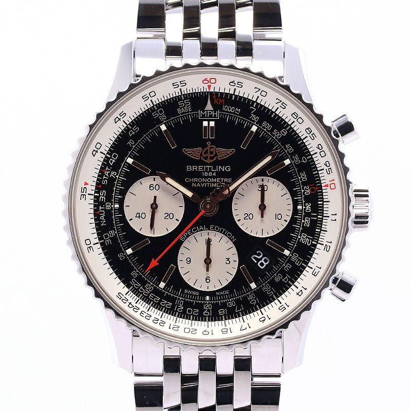 【中古】BREITLING NAVITIMER B01 CHRONOGRAPH 43 JAPAN LIMITED EDITION ブライトリング ナビタイマー B01 クロノグラフ 43 ジャパン リミテッド エディション AB0121A11B1A1