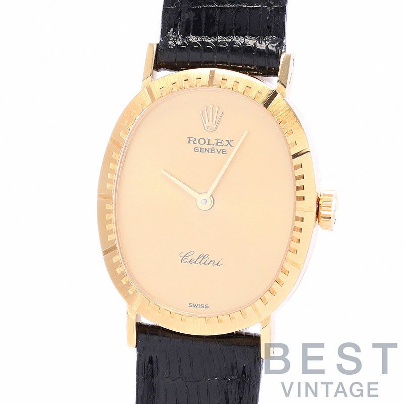 【中古】ROLEX Cellini Oval ロレックス チェリーニ オーバル 4047/8 時計・腕時計の通販サイト - BEST Vintage