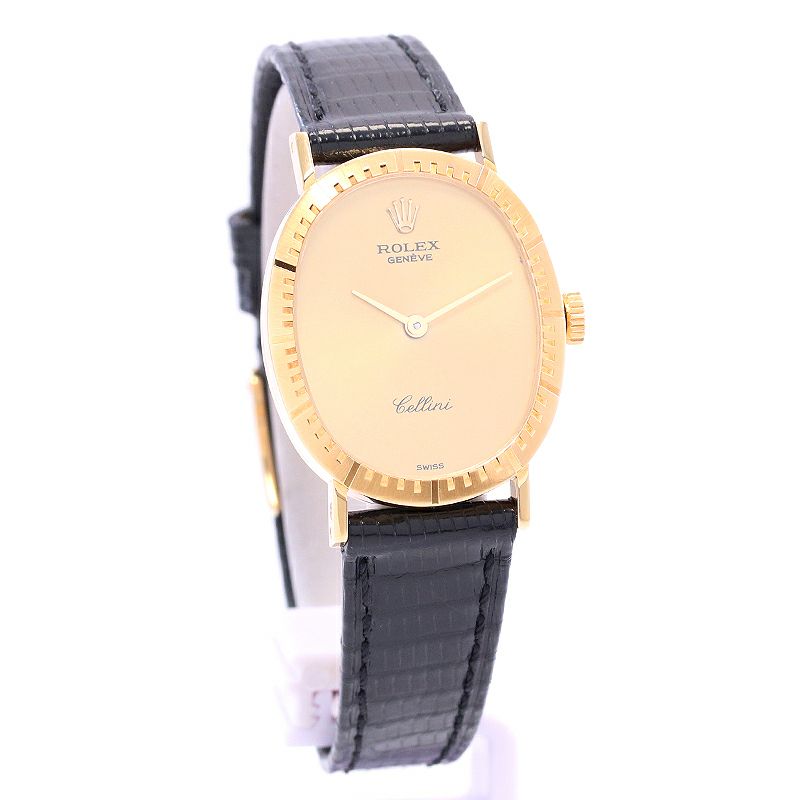 中古】ROLEX CELLINI OVAL ロレックス チェリーニ オーバル 4047/8  