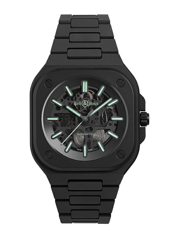 Bell ＆ Ross BR 05 SKELETON BLACK LUM CERAMIC ベル＆ロス BR 05 