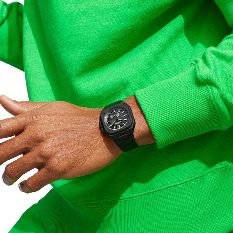 Bell ＆ Ross BR 05 SKELETON BLACK LUM CERAMIC ベル＆ロス BR 05 スケルトン ブラック ラム セラミック BR05A-BLM-SKCE/SCE