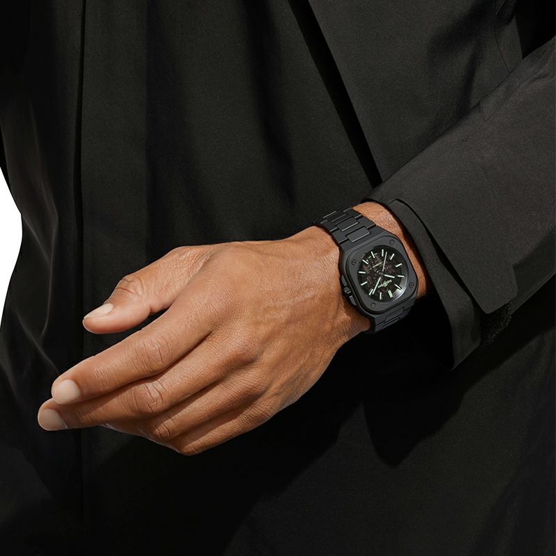 Bell ＆ Ross BR 05 SKELETON BLACK LUM CERAMIC ベル＆ロス BR 05 スケルトン ブラック ラム セラミック BR05A-BLM-SKCE/SCE