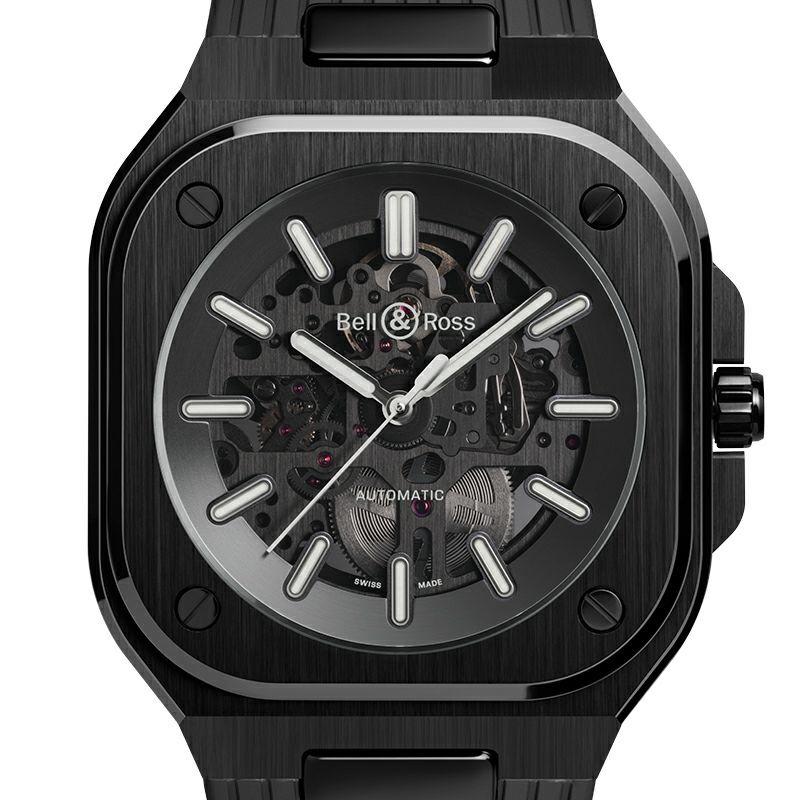 Bell ＆ Ross BR 05 SKELETON BLACK CERAMIC ベル＆ロス BR 05 