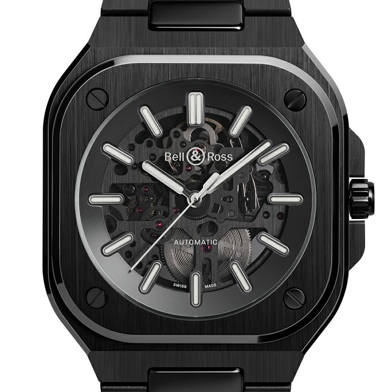 Bell ＆ Ross BR 05 SKELETON BLACK CERAMIC ベル＆ロス BR 05 
