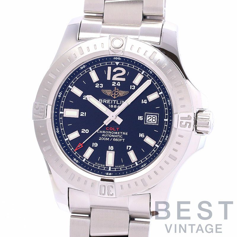 中古】BREITLING COLT AUTOMATIC ブライトリング コルト オートマチック A1738811/BD44/173A  (A173B44PCS)｜ヴィンテージブランド｜時計・腕時計の通販サイトBEST ISHIDA（正規・中古販売店）