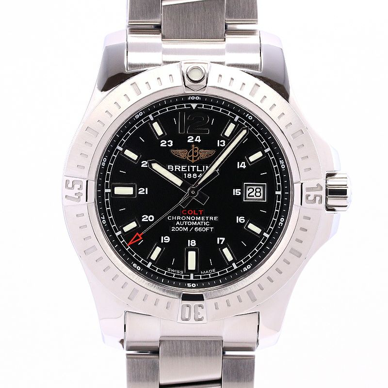 【中古】BREITLING COLT AUTOMATIC ブライトリング コルト オートマチック A1738811/BD44/173A (A173B44PCS)