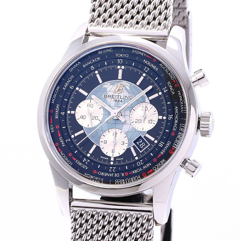 中古】BREITLING TRANSOCEAN CHRONOGRAPH UNITIME ブライトリング トランスオーシャン クロノグラフ ユニタイム  AB0510U4/BB62/152A (A050B62OCA)｜ヴィンテージブランド｜時計・腕時計の通販サイトBEST ISHIDA（正規・中古販売店）