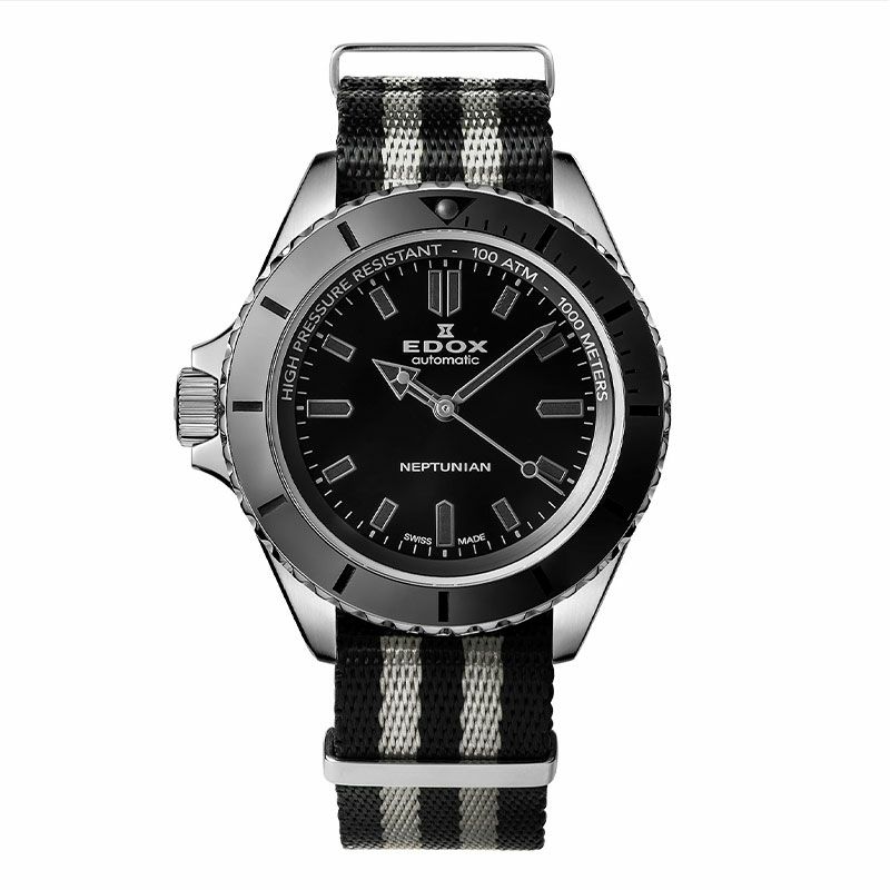 EDOX NEPTUNIAN AUTOMATIC 140TH ANNIVERSARY LIMITED EDITION エドックス ネプチュニアン オートマティック 140TH アニバーサリー リミテッド エディション 80120-3NNM-NGM
