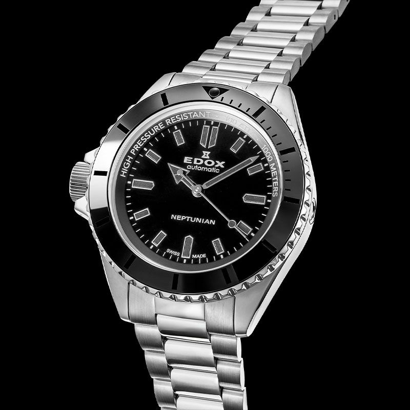EDOX NEPTUNIAN AUTOMATIC 140TH ANNIVERSARY LIMITED EDITION エドックス ネプチュニアン オートマティック 140TH アニバーサリー リミテッド エディション 80120-3NNM-NGM