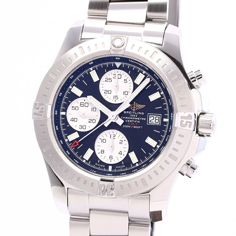 【中古】BREITLING COLT CHRONOGRAPH AUTOMATIC ブライトリング コルト クロノグラフ オートマチック A1338811/BD83/173A (A181B83PCS)