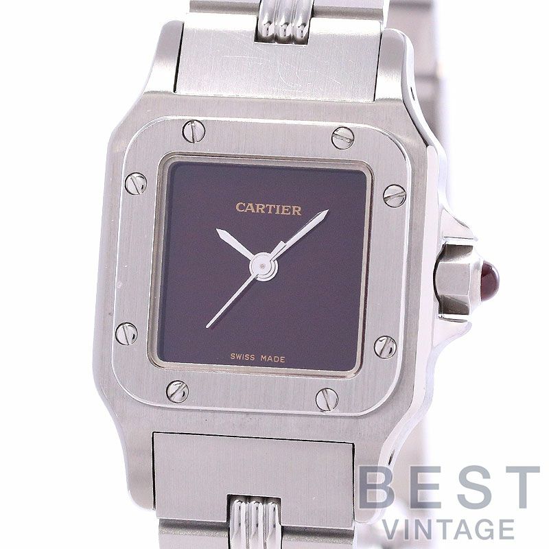 中古】CARTIER SANTOS CARREE SMALL MODEL / SANTOS GALBEE SMALL 