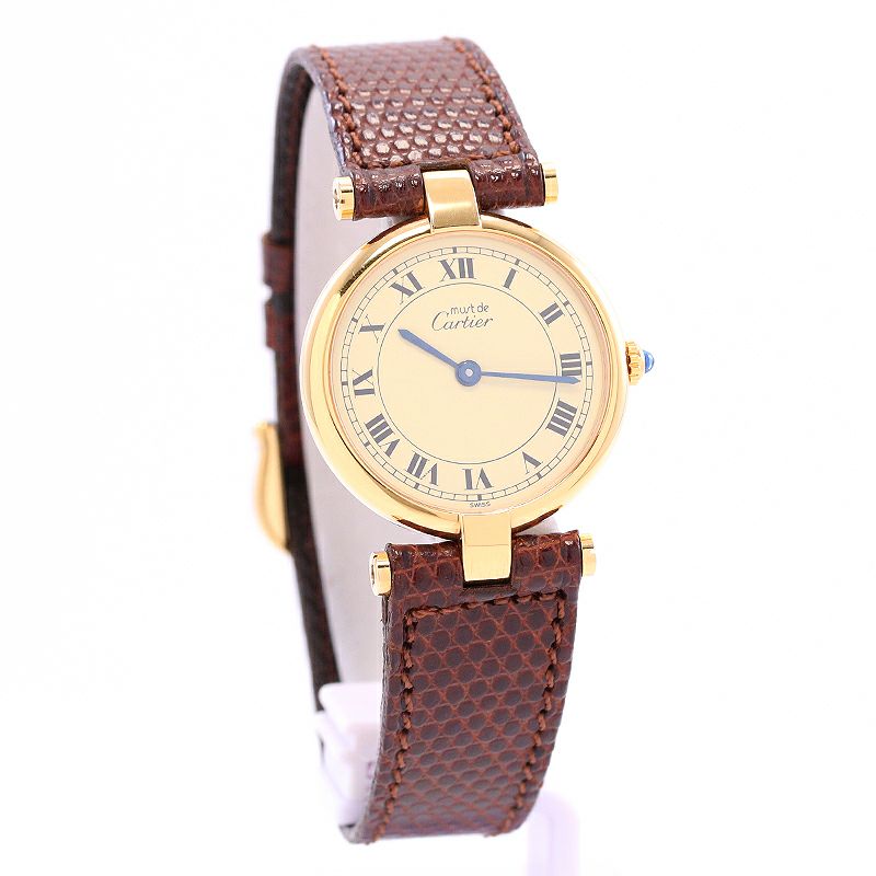 【中古】CARTIER MUST VENDOME SM VERMEIL カルティエ マスト ヴァンドーム SM 84978213