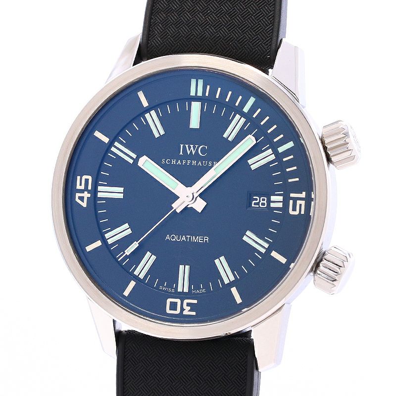 中古】IWC VINTAGE COLLECTION AQUATIMER AUTOMATIC アイ・ダブリュー・シー ヴィンテージ・コレクション  アクアタイマー・オートマティック IW323101｜ヴィンテージブランド｜時計・腕時計の通販サイトBEST ISHIDA（正規・中古販売店）