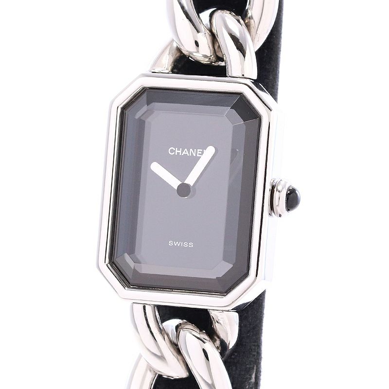 中古】CHANEL PREMIERE MIDDLE SIZE BRACELET シャネル プルミエール M 