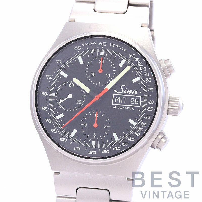 中古】SINN INSTRUMENT CHRONOGRAPHS ジン インストゥルメントクロノグラフ 144.ST.SA｜ヴィンテージブランド｜時計・腕時計の通販サイトBEST  ISHIDA（正規・中古販売店）