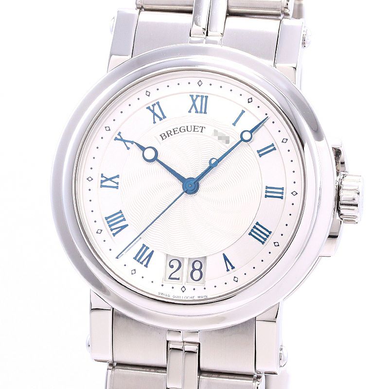 中古】BREGUET MARINE II LARGE DATE ブレゲ マリーンII ラージデイト 