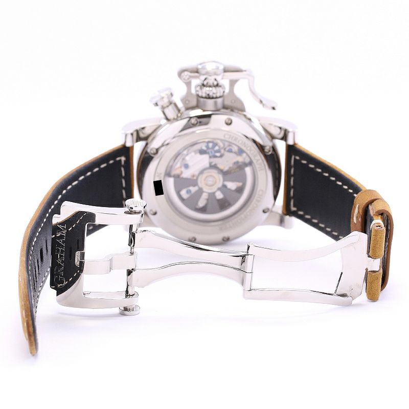 【中古】GRAHAM CHRONOFIGHTER R.A.C. FORTRESS グラハム クロノファイター RAC フォートレス 2CRBS.B10A.L81F