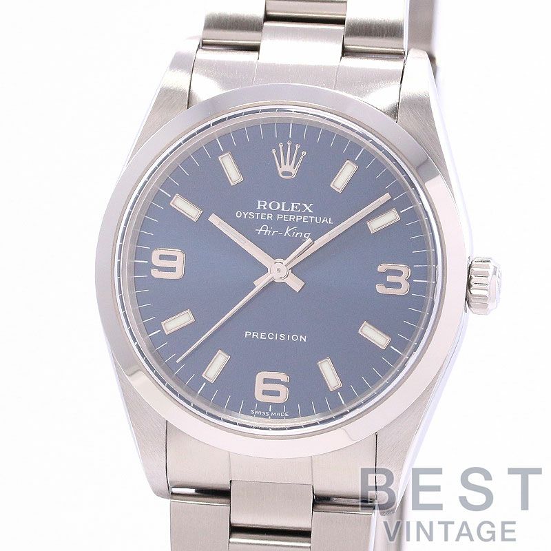 中古】ROLEX OYSTER PERPETUAL AIR KING ロレックス オイスターパーペチュアル エアキング 14000 ｜ヴィンテージブランド｜時計・腕時計の通販サイトBEST ISHIDA（正規・中古販売店）