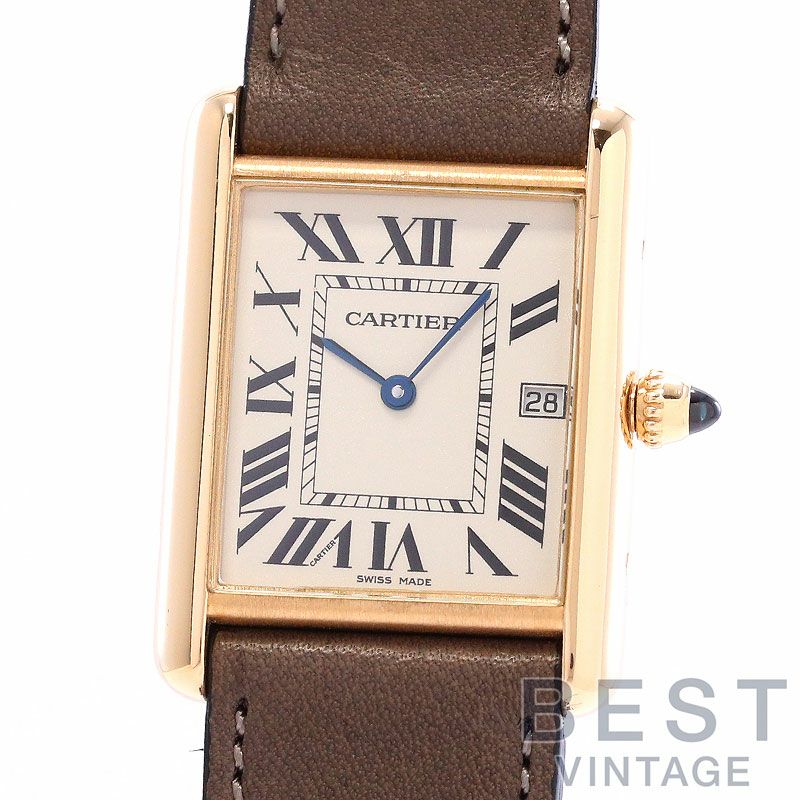 中古】CARTIER TANK LOUIS CARTIER LARGE MODEL カルティエ タンク ...