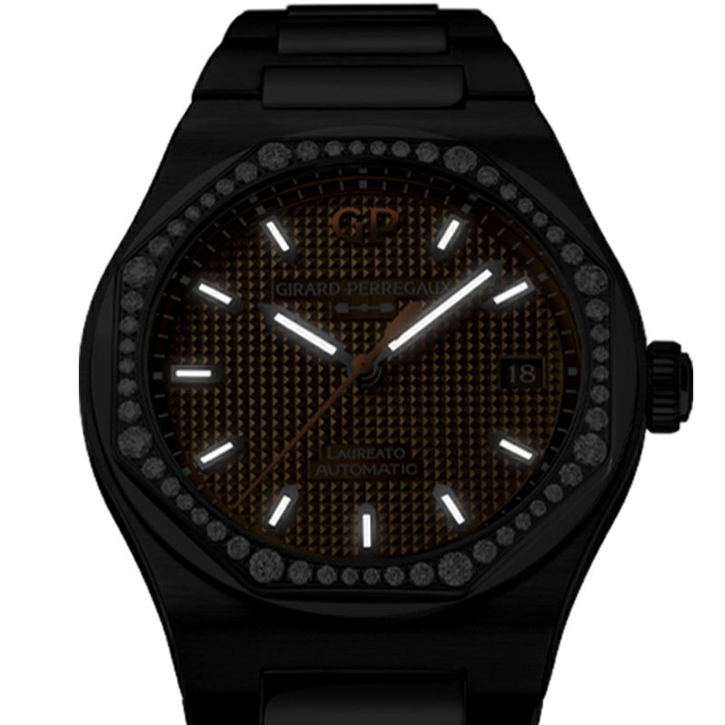 GIRARD-PERREGAUX LAUREATO 38 MM <br>ジラール・ベルゴ ロレアート 38 MM <br>81005-11S3320-1CM