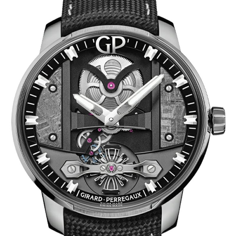 GIRARD-PERREGAUX FREE BRIDGE METEORITE <br>ジラール・ベルゴ フリー ブリッジ メテオライト <br>82000-11-3259-5CX