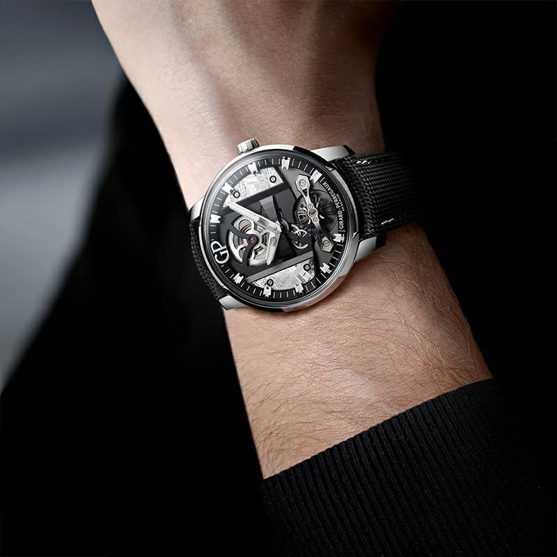 GIRARD-PERREGAUX FREE BRIDGE METEORITE ジラール・ベルゴ
