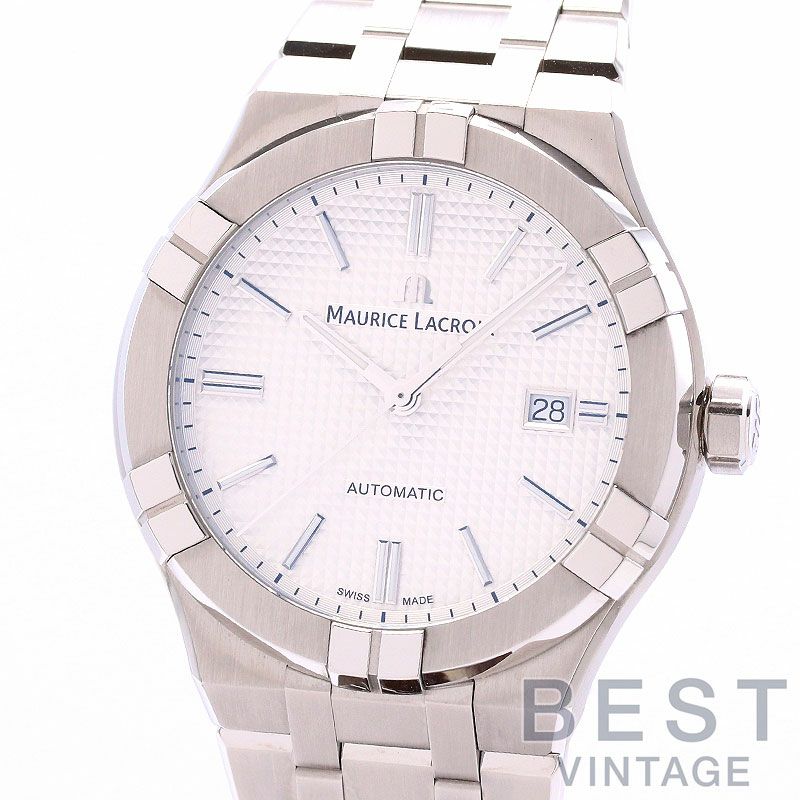 【中古】MAURICE LACROIX AIKON AUTOMATIC 42 モーリス・ラクロア アイコン オートマティック 42 AI6008-SS002-130-1