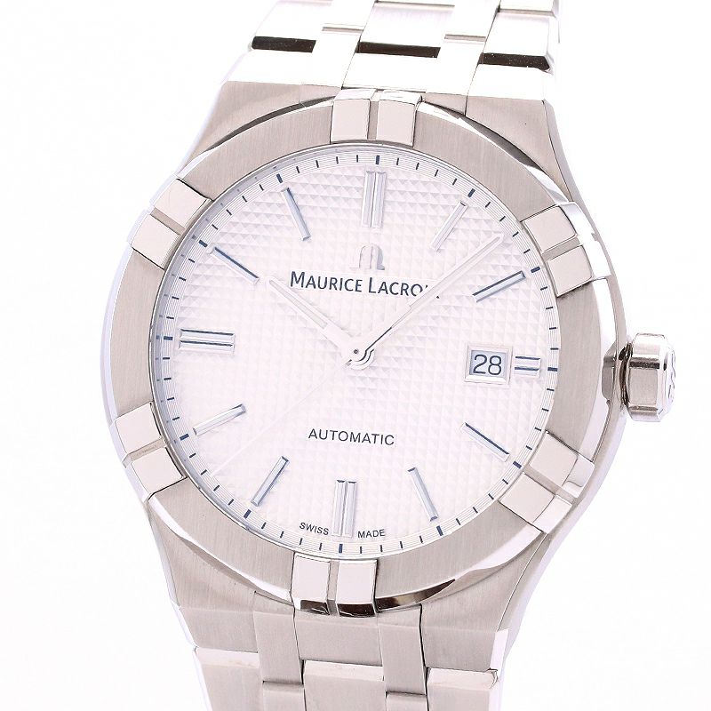 【中古】MAURICE LACROIX AIKON AUTOMATIC 42 モーリス・ラクロア アイコン オートマティック 42 AI6008-SS002-130-1