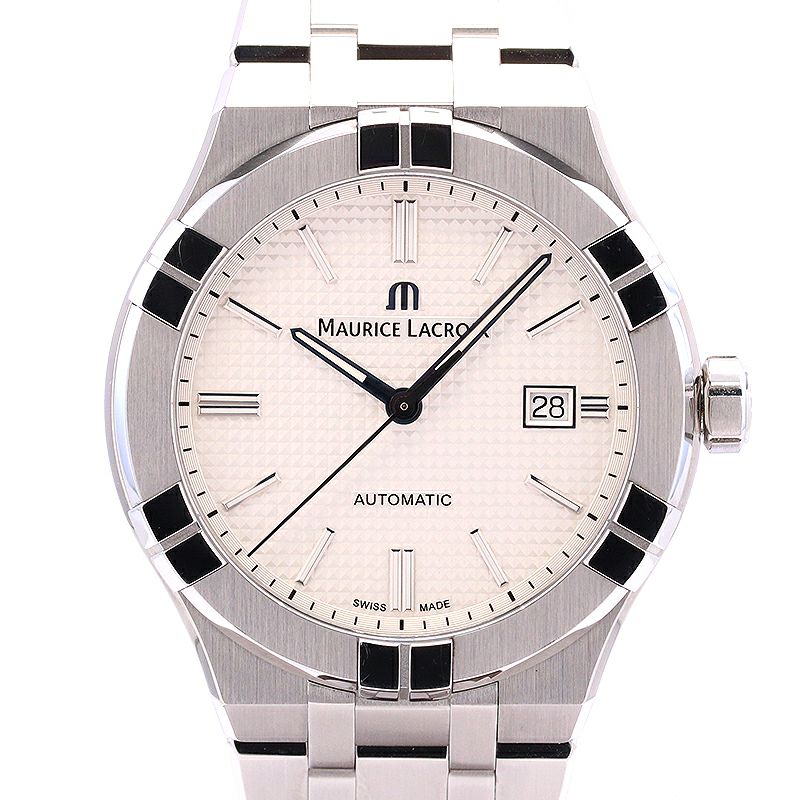 【中古】MAURICE LACROIX AIKON AUTOMATIC 42 モーリス・ラクロア アイコン オートマティック 42 AI6008-SS002-130-1