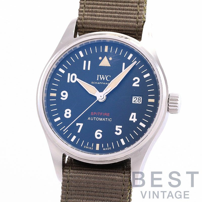 中古】IWC PILOT'S WATCH AUTOMATIC SPITFIRE アイ・ダブリュー・シー パイロット・ウォッチ・オートマティック ・スピットファイア  IW326801｜ヴィンテージブランド｜時計・腕時計の通販サイトBEST ISHIDA（正規・中古販売店）