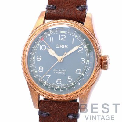 オリス ORIS ビンテージ　腕時計 ORIS オリス 腕時計 ビッグクラウン ポインターデイト 36mm